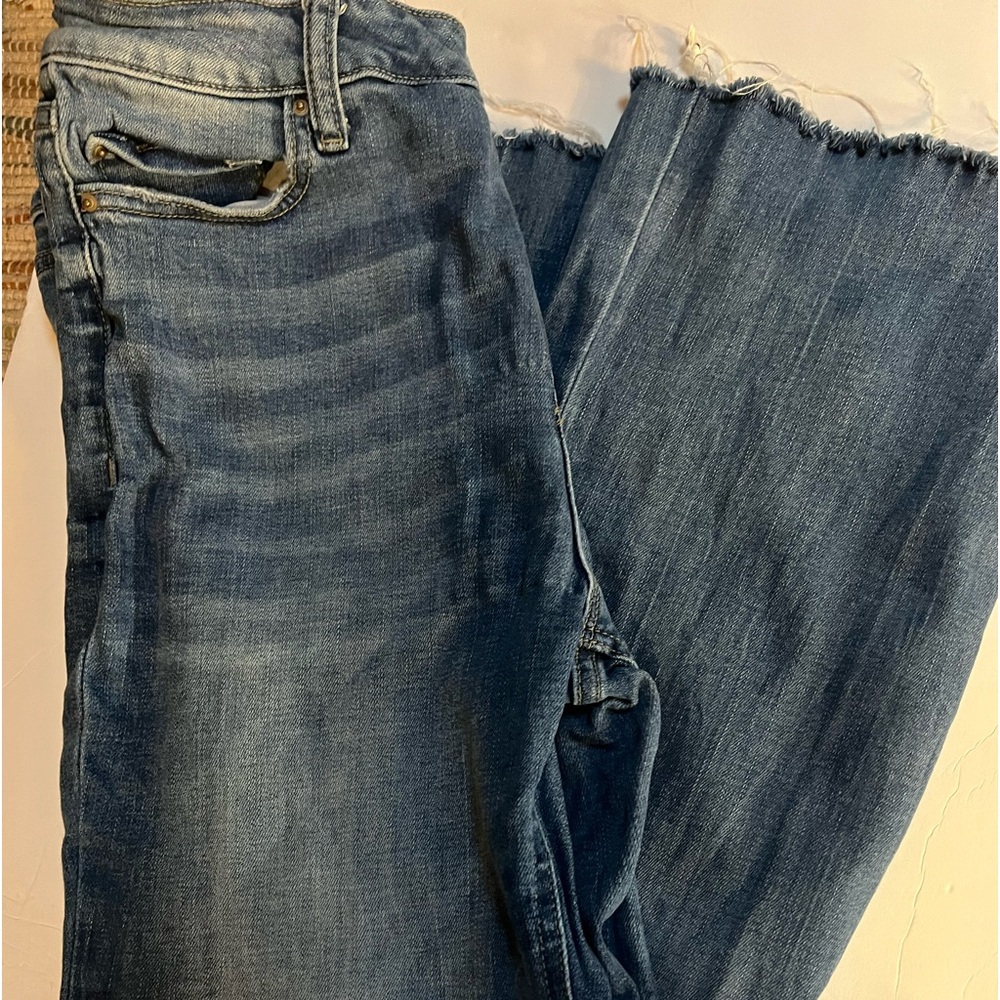 Zanana Raw Hem Flares
